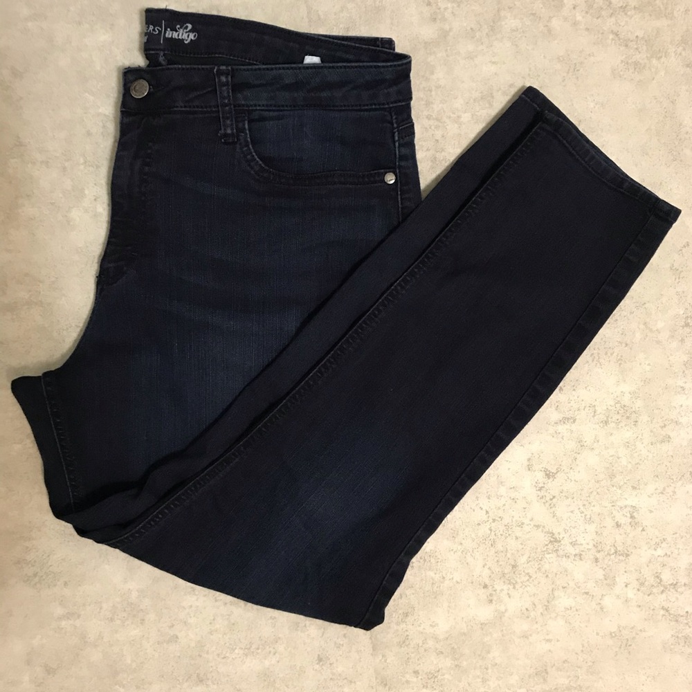 Riders By Lee Indigo 18M Dark Wash Blue Jeans